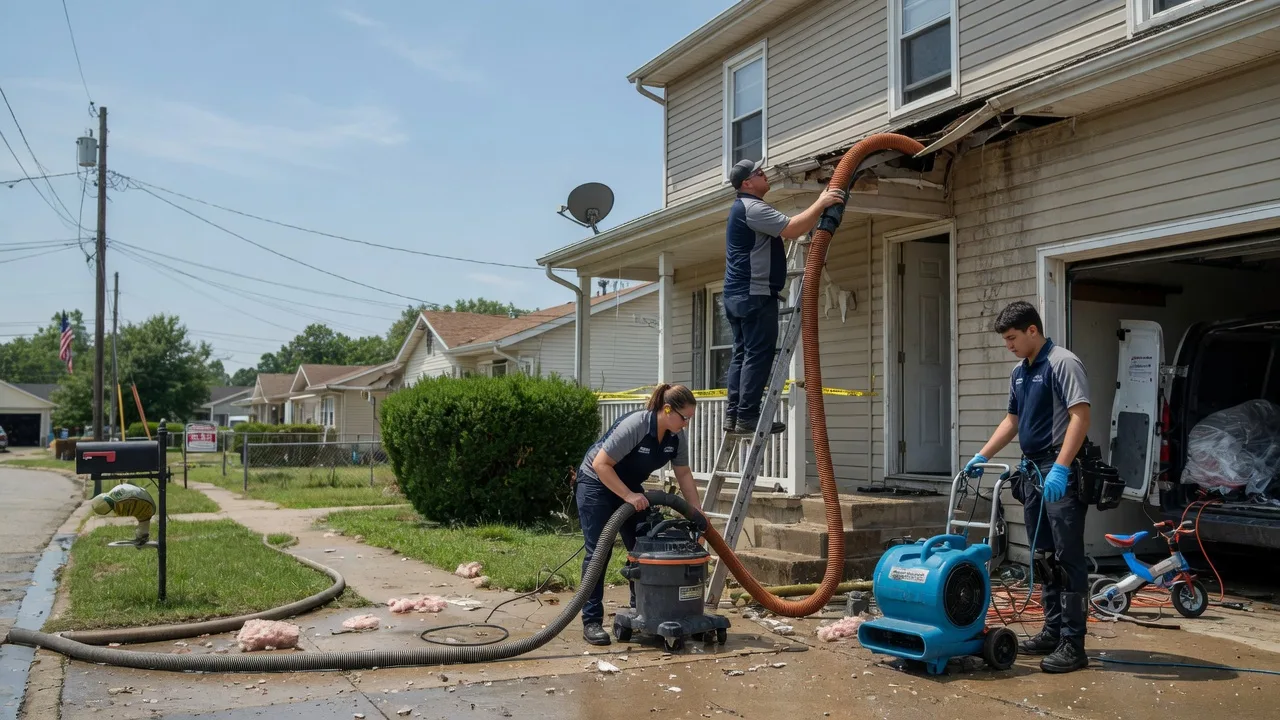Water Damage Restoration in New Bethlehem, PA near me